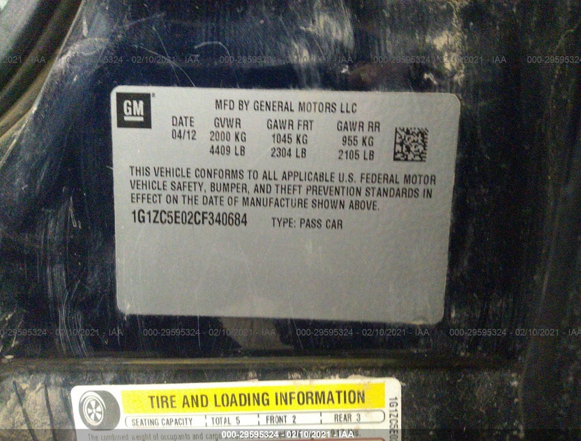 1G1ZC5E02CF340684