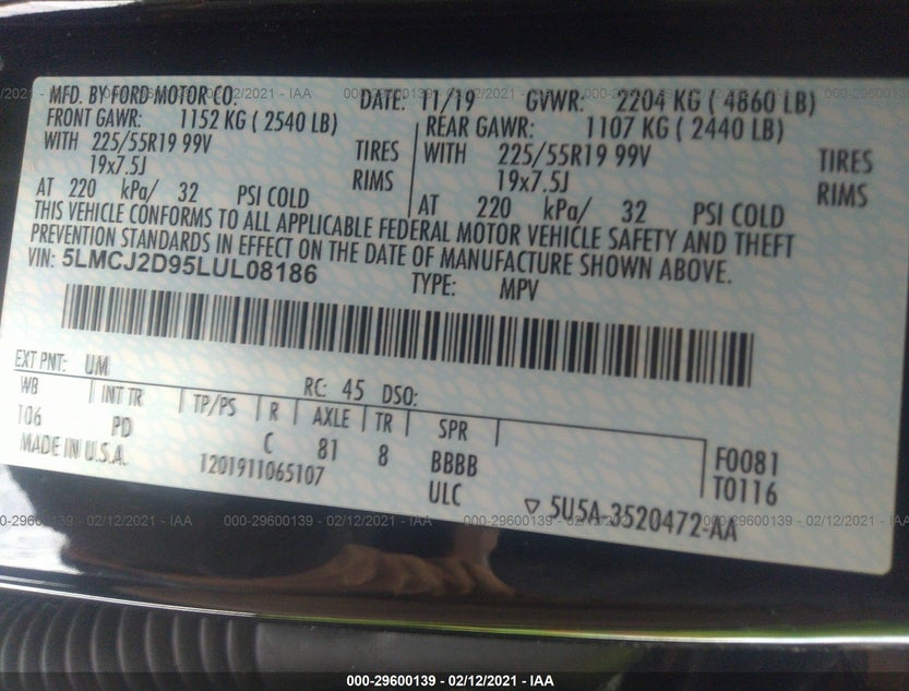 5LMCJ2D95LUL08186