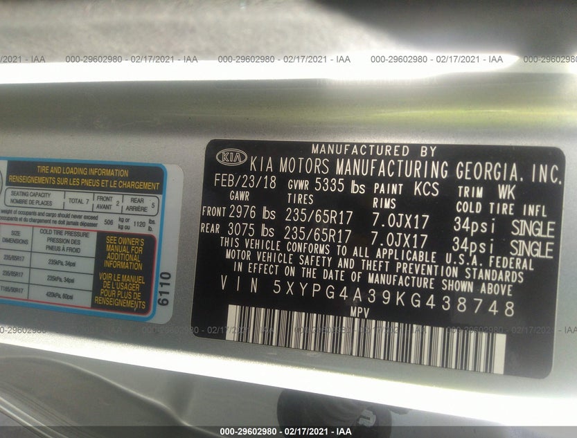 5XYPG4A39KG438748