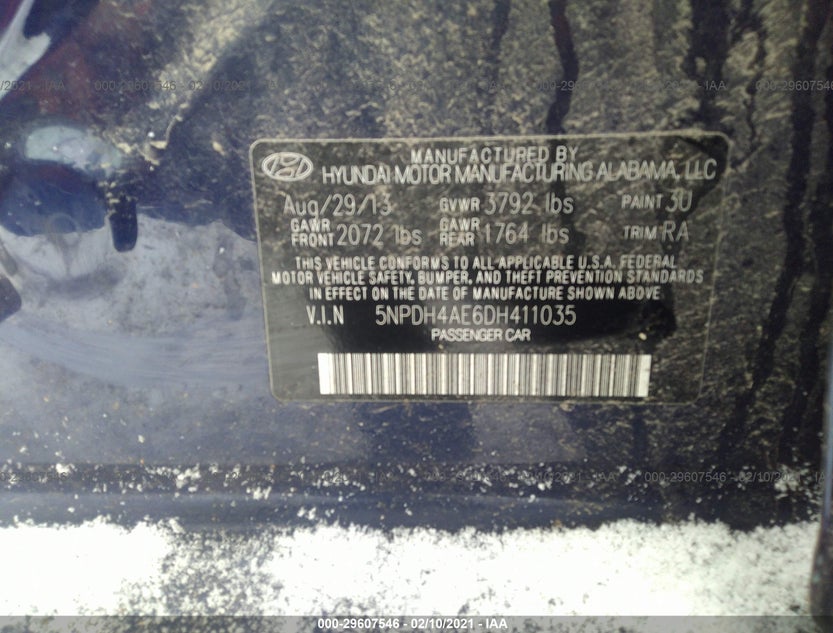 5NPDH4AE6DH411035