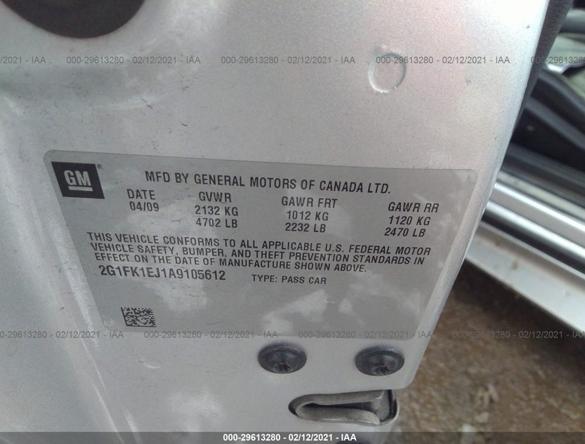 2G1FK1EJ1A9105612