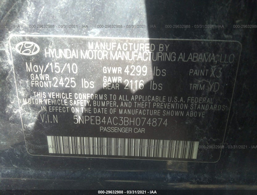 5NPEB4AC3BH074874