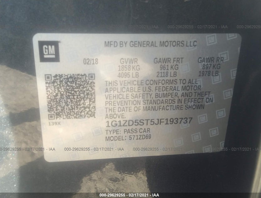 1G1ZD5ST5JF193737