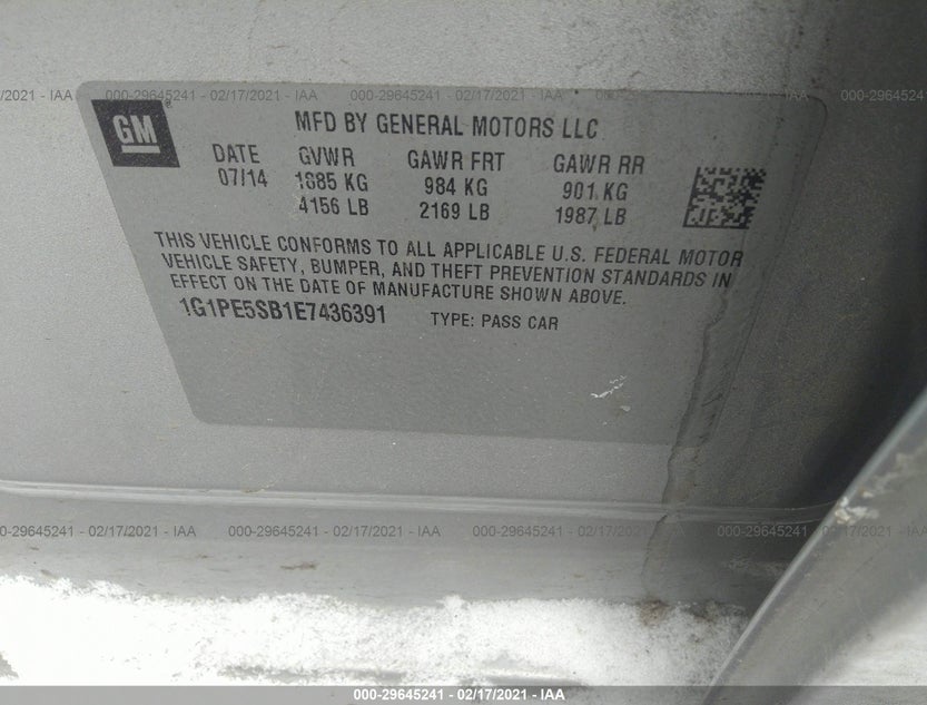 1G1PE5SB1E7436391