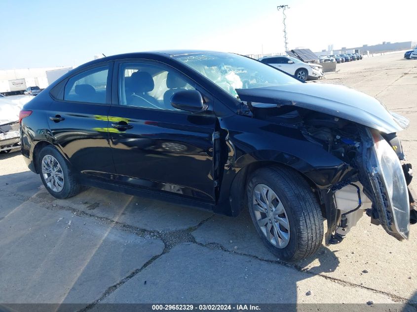 2019 Hyundai Accent Se VIN: 3KPC24A34KE076189 Lot: 29652329