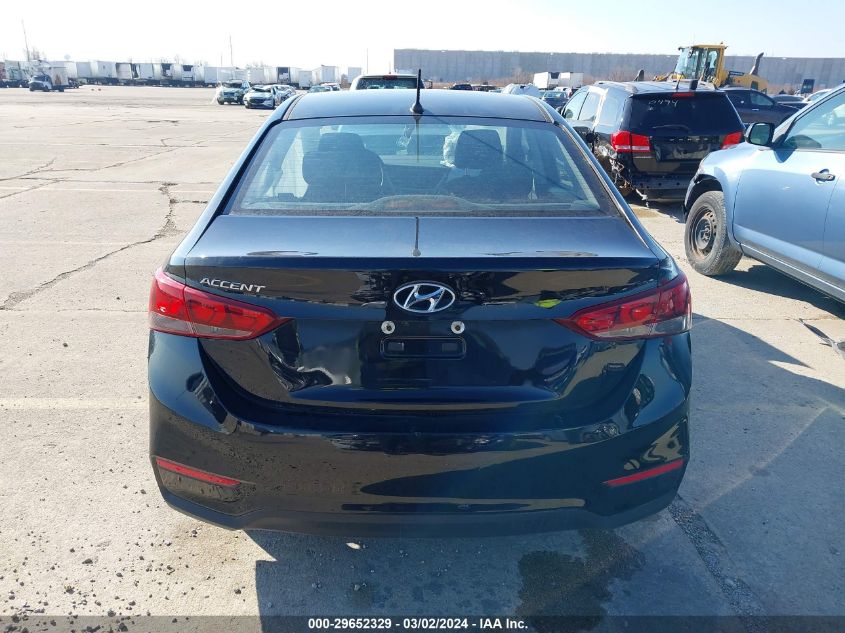 2019 Hyundai Accent Se VIN: 3KPC24A34KE076189 Lot: 29652329