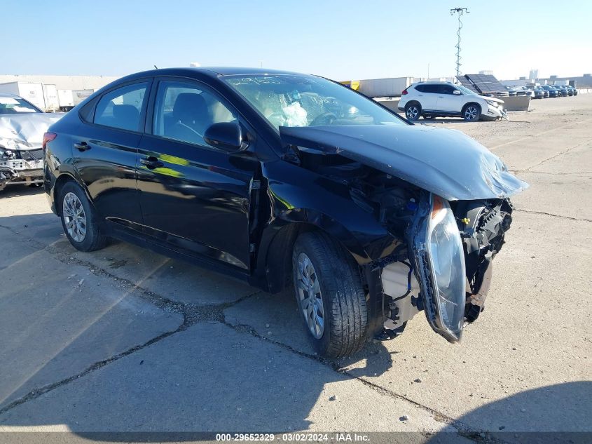 2019 Hyundai Accent Se VIN: 3KPC24A34KE076189 Lot: 29652329