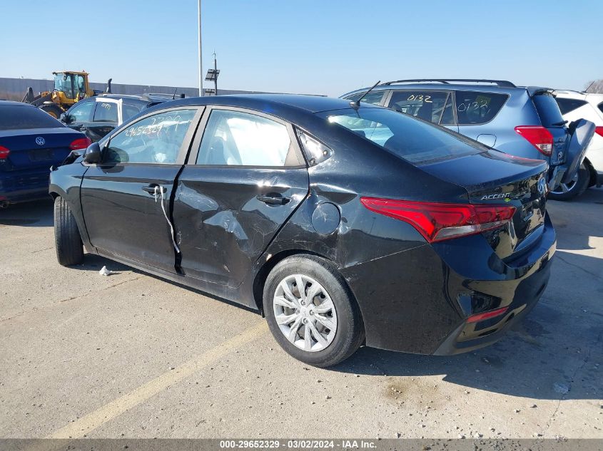 2019 Hyundai Accent Se VIN: 3KPC24A34KE076189 Lot: 29652329