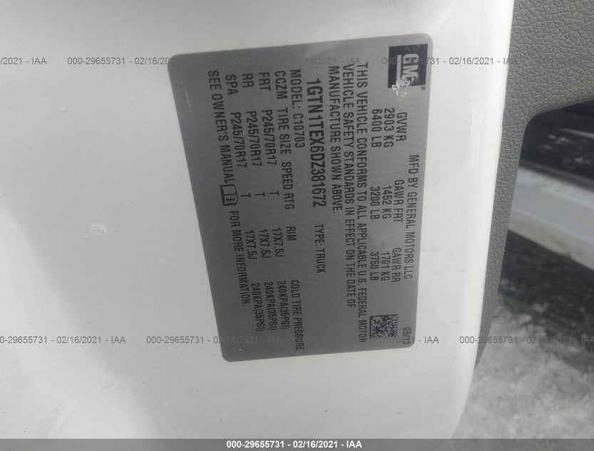 1GTN1TEX6DZ381672