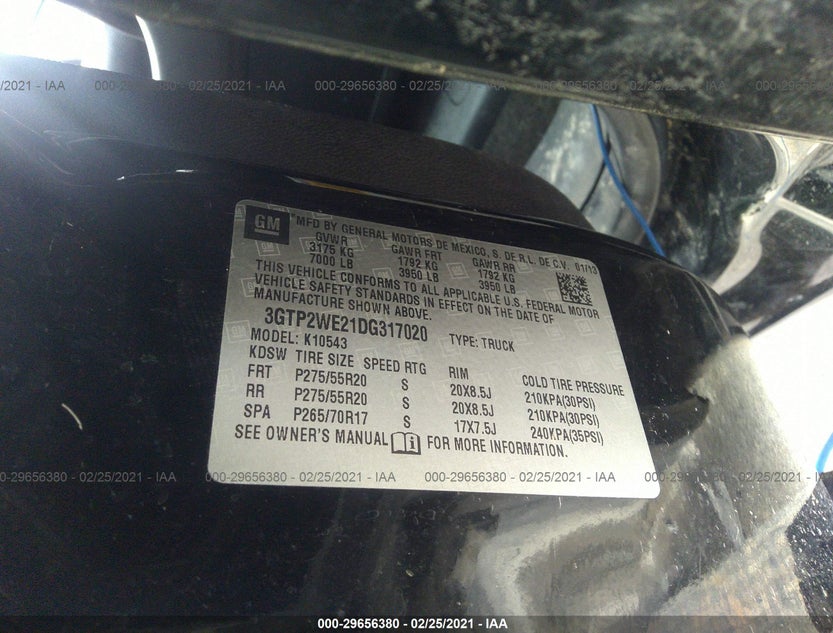3GTP2WE21DG317020