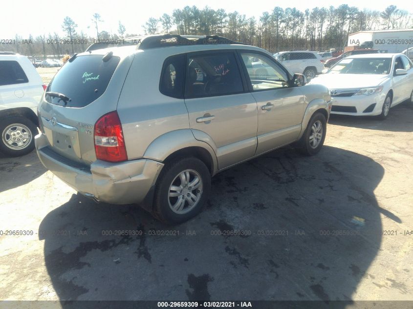 2006 Hyundai Tucson Limited/Gls VIN: KM8JN72D46U374154 Lot: 29659309