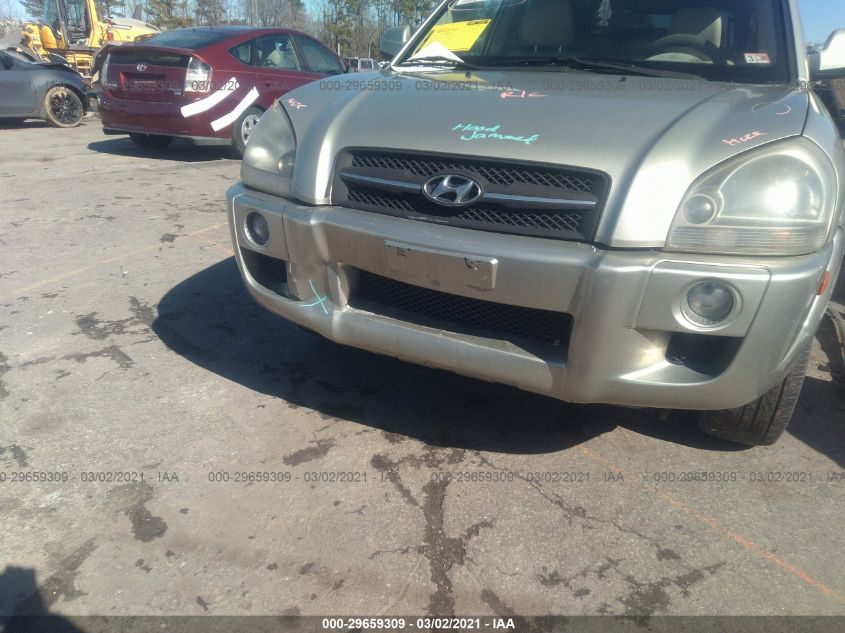 2006 Hyundai Tucson Limited/Gls VIN: KM8JN72D46U374154 Lot: 29659309