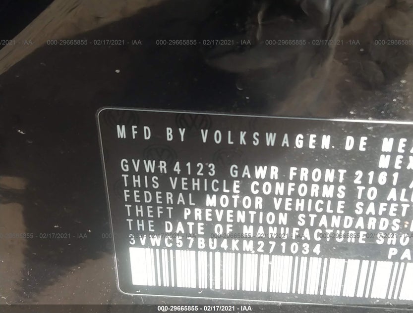 3VWC57BU4KM271034