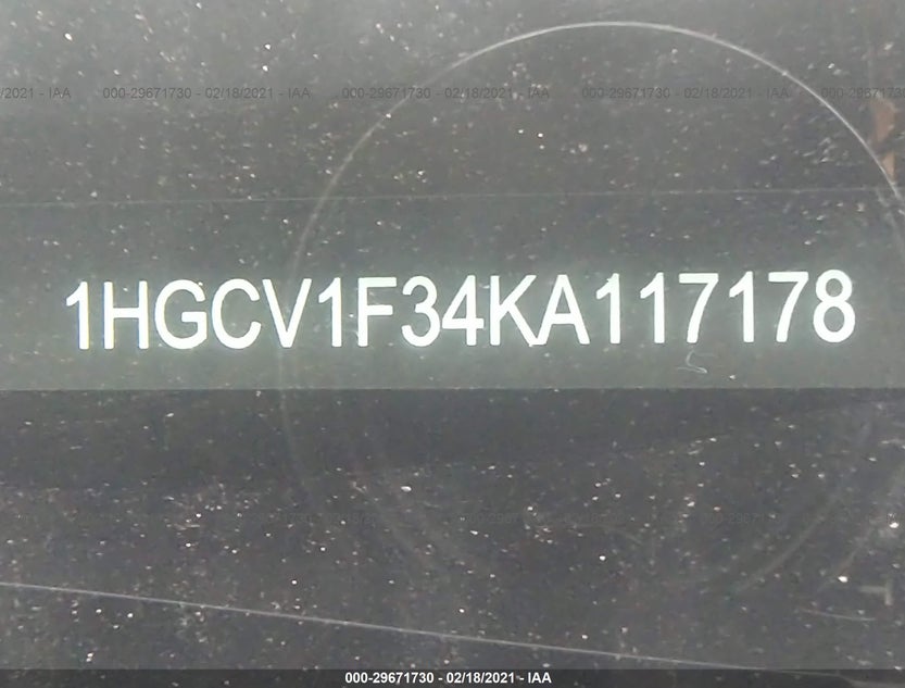 1HGCV1F34KA117178