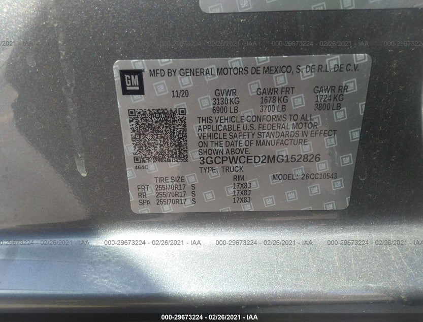 3GCPWCED2MG152826