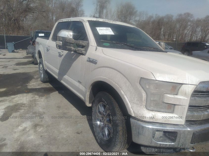 1FTEW1EG2FFC22223 2015 Ford F-150 Lariat