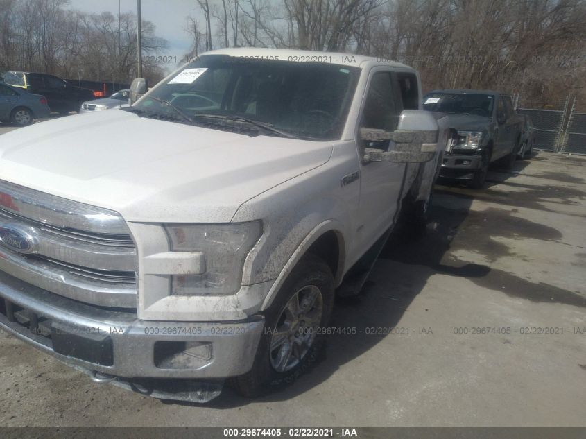 1FTEW1EG2FFC22223 2015 Ford F-150 Lariat