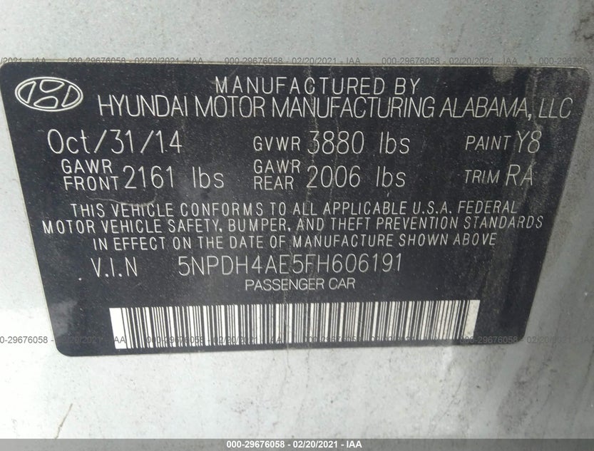 5NPDH4AE5FH606191