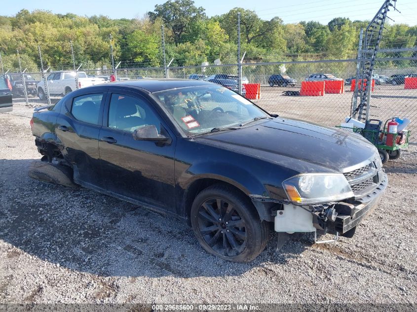 2014 Dodge Avenger Se VIN: 1C3CDZAG2EN173468 Lot: 29685600