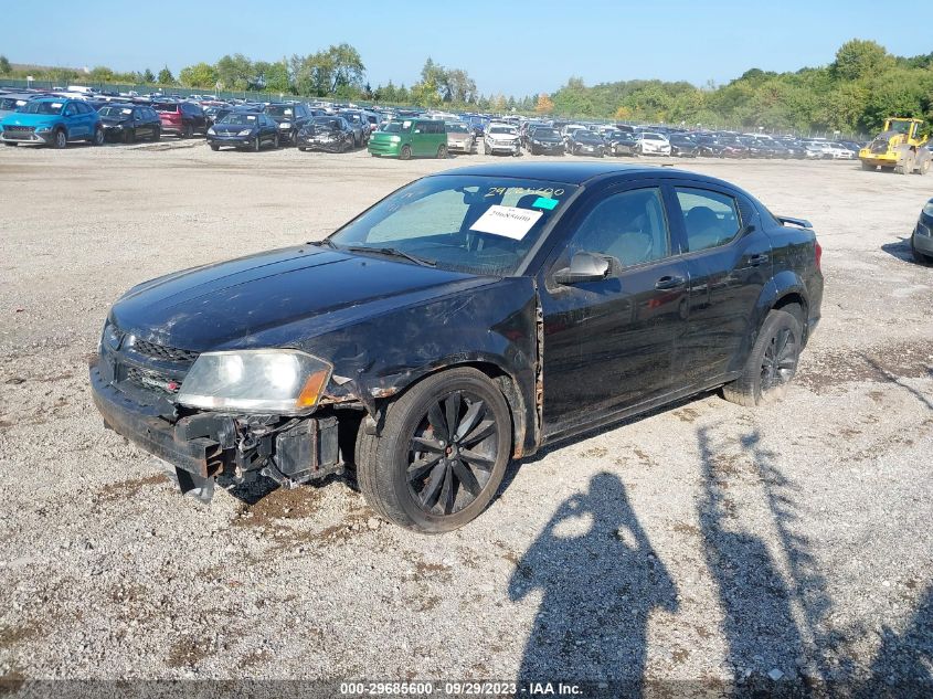 2014 Dodge Avenger Se VIN: 1C3CDZAG2EN173468 Lot: 29685600