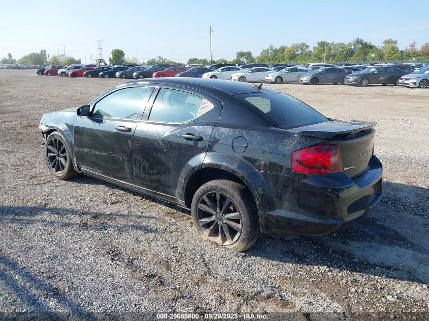 2014 Dodge Avenger Se VIN: 1C3CDZAG2EN173468 Lot: 29685600