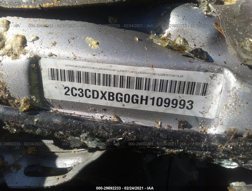 2C3CDXBG0GH109993