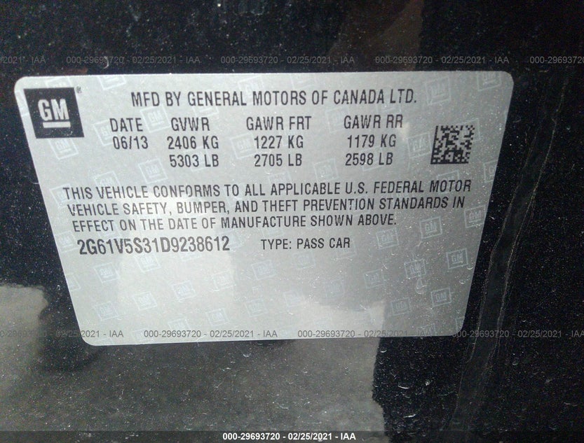 2G61V5S31D9238612