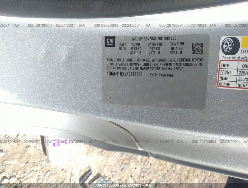 1G6AH1RX2F0114399