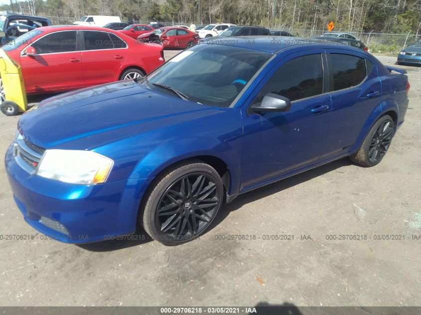 2014 Dodge Avenger Se VIN: 1C3CDZAB7EN215573 Lot: 29706218