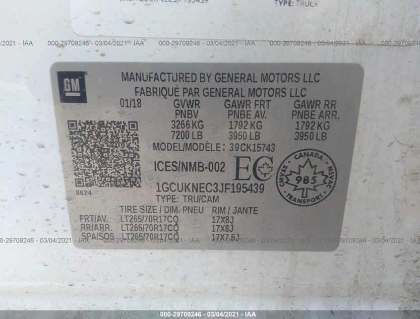 1GCUKNEC3JF195439