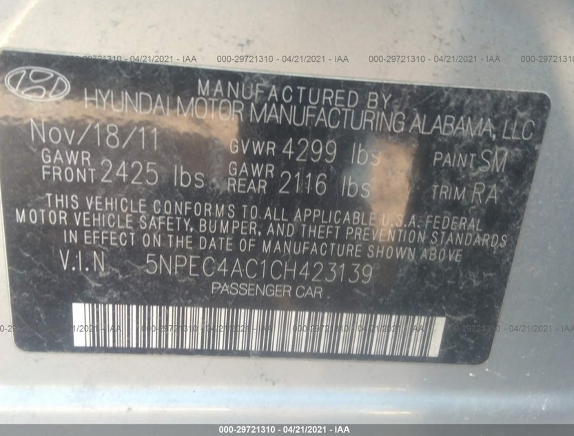 5NPEC4AC1CH423139