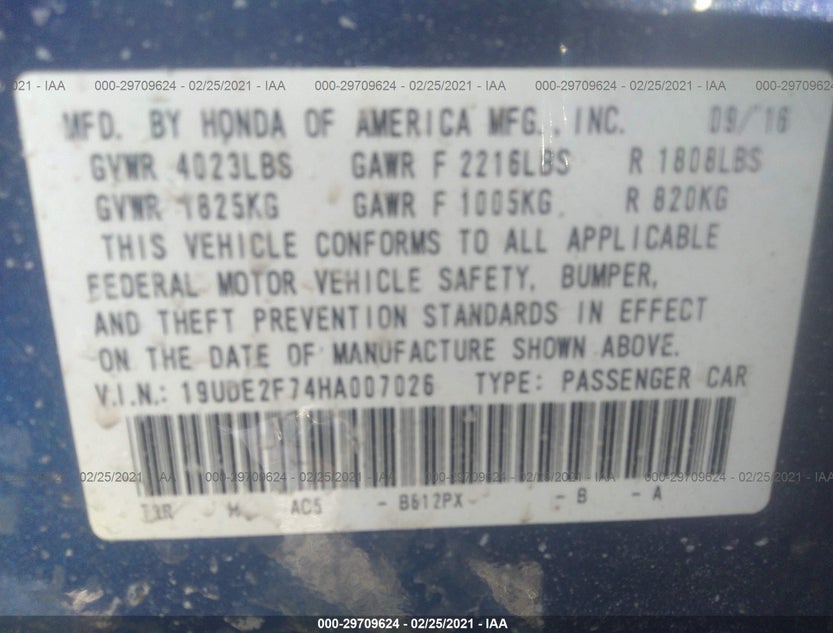 19UDE2F74HA007026