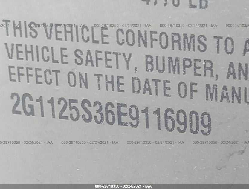 2G1125S36E9116909