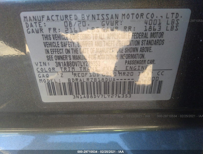 3N1AB8DV7LY276353