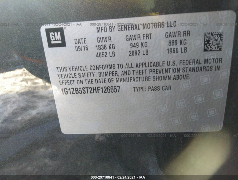 1G1ZB5ST2HF126657