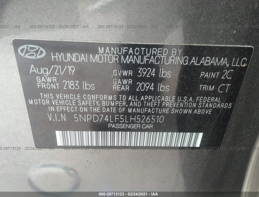 5NPD74LF5LH526510