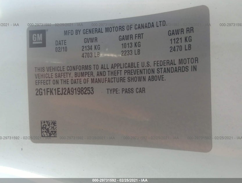 2G1FK1EJ2A9198253
