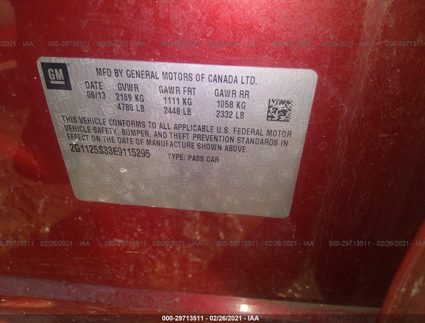 2G1125S33E9115295