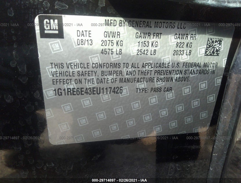 1G1RE6E43EU117426