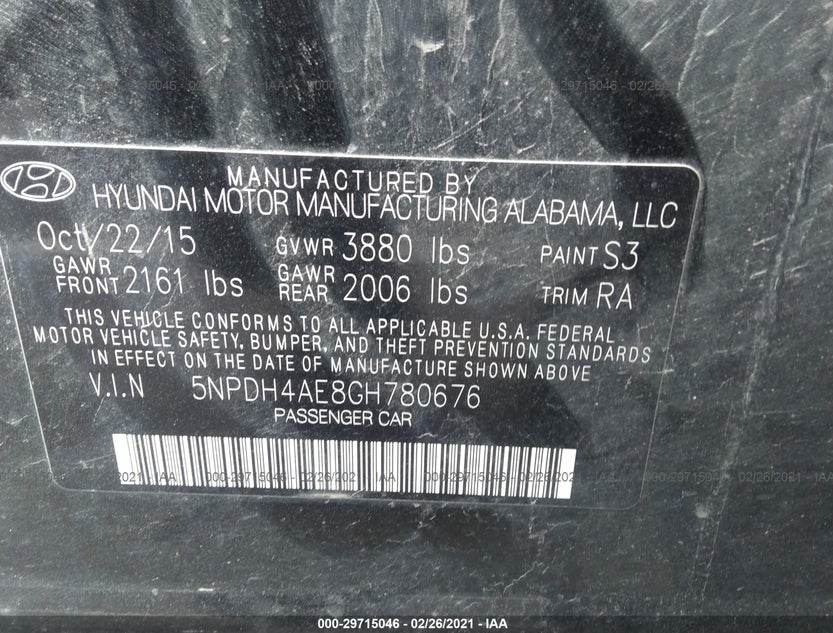 5NPDH4AE8GH780676