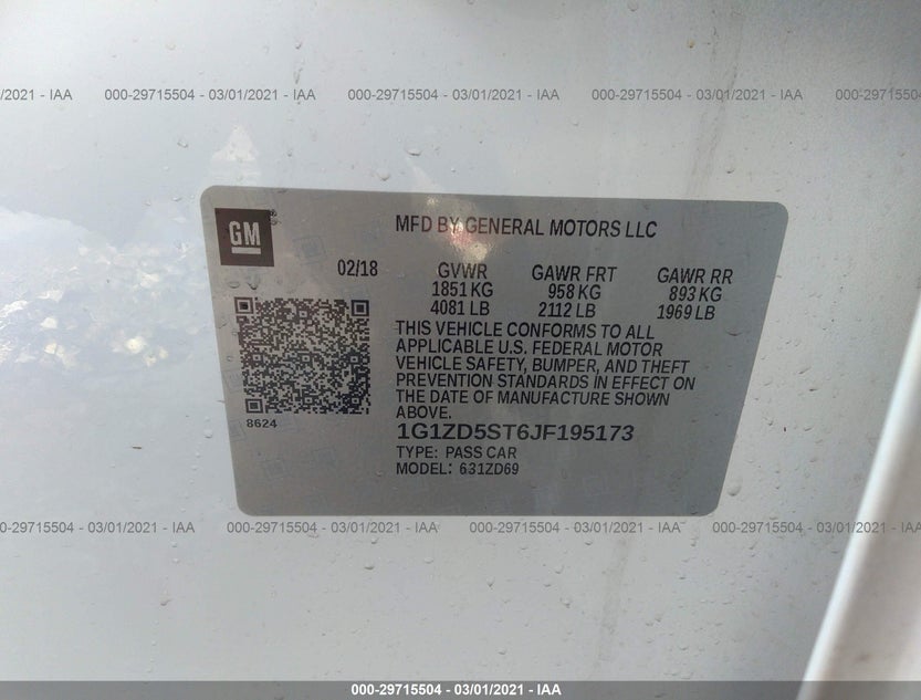 1G1ZD5ST6JF195173