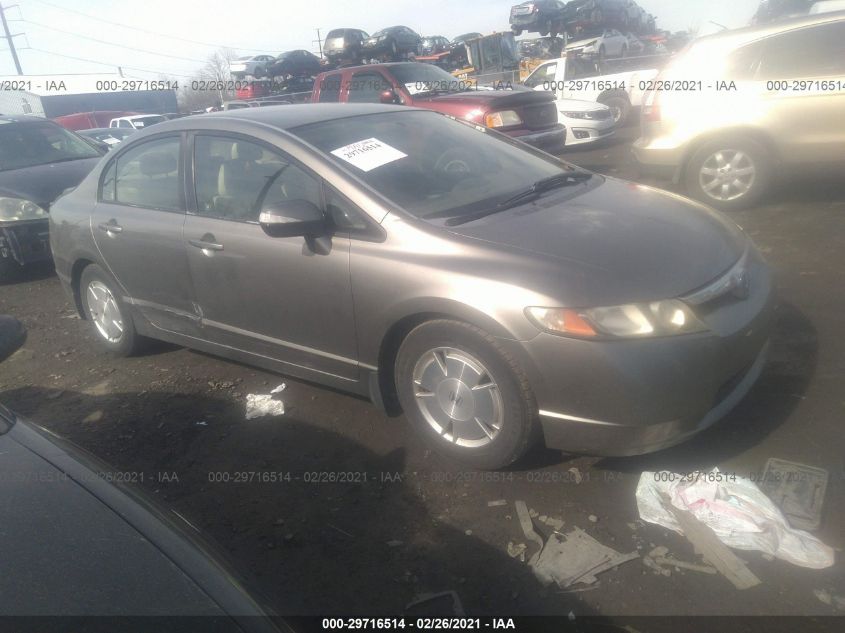 2006 Honda Civic Hybrid VIN: JHMFA36206S008919 Lot: 29716514