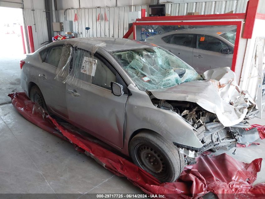VIN 3N1AB7AP0KY283367 2019 NISSAN SENTRA S