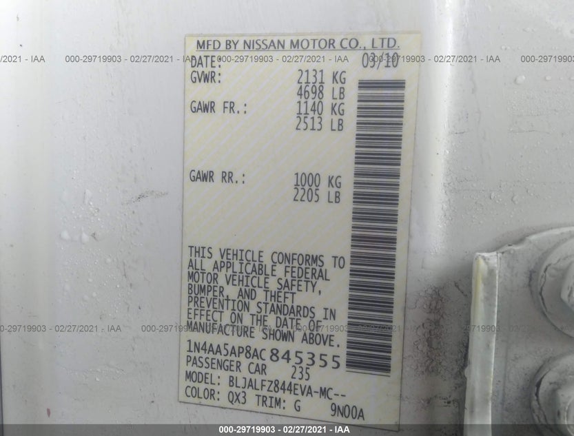 1N4AA5AP8AC845355
