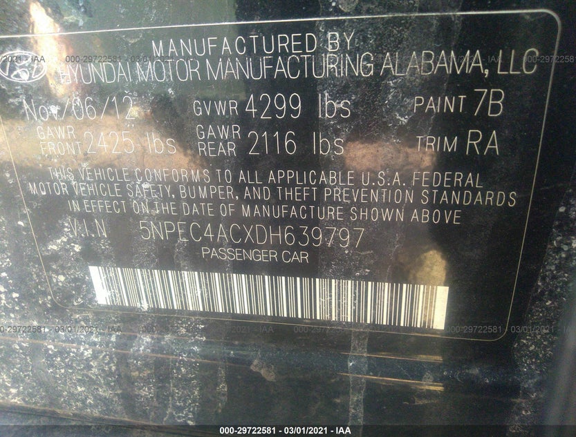 5NPEC4ACXDH639797