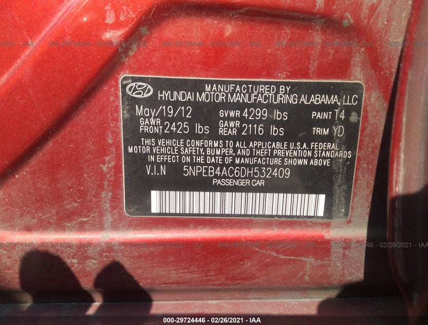 5NPEB4AC6DH532409