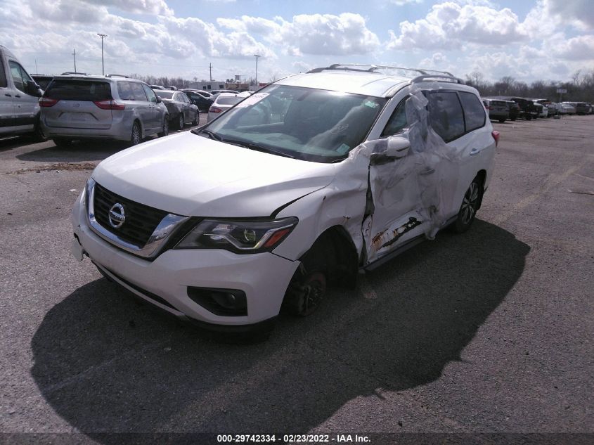 2017 Nissan Pathfinder Sv VIN: 5N1DR2MN0HC911654 Lot: 29742334