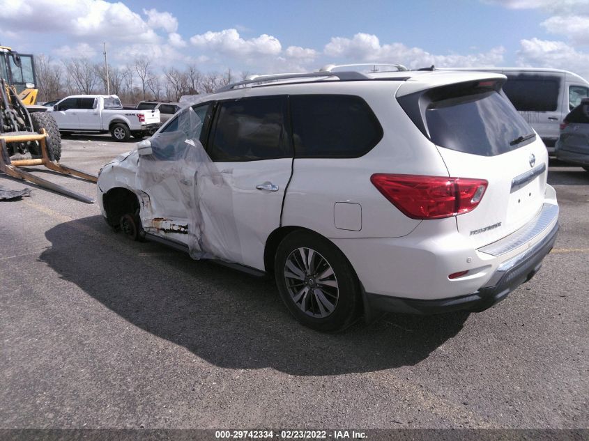 2017 Nissan Pathfinder Sv VIN: 5N1DR2MN0HC911654 Lot: 29742334