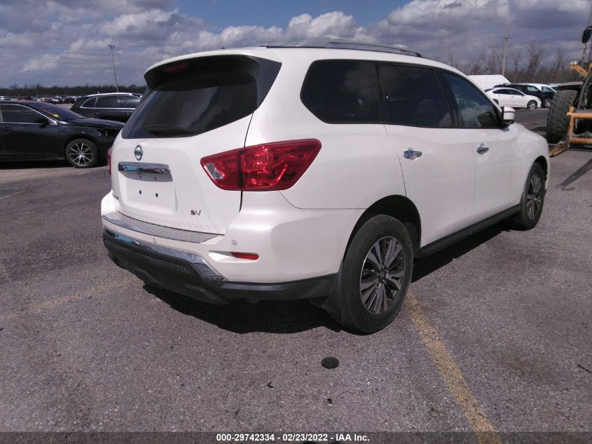 2017 Nissan Pathfinder Sv VIN: 5N1DR2MN0HC911654 Lot: 29742334