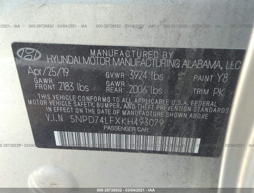 5NPD74LFXKH493079